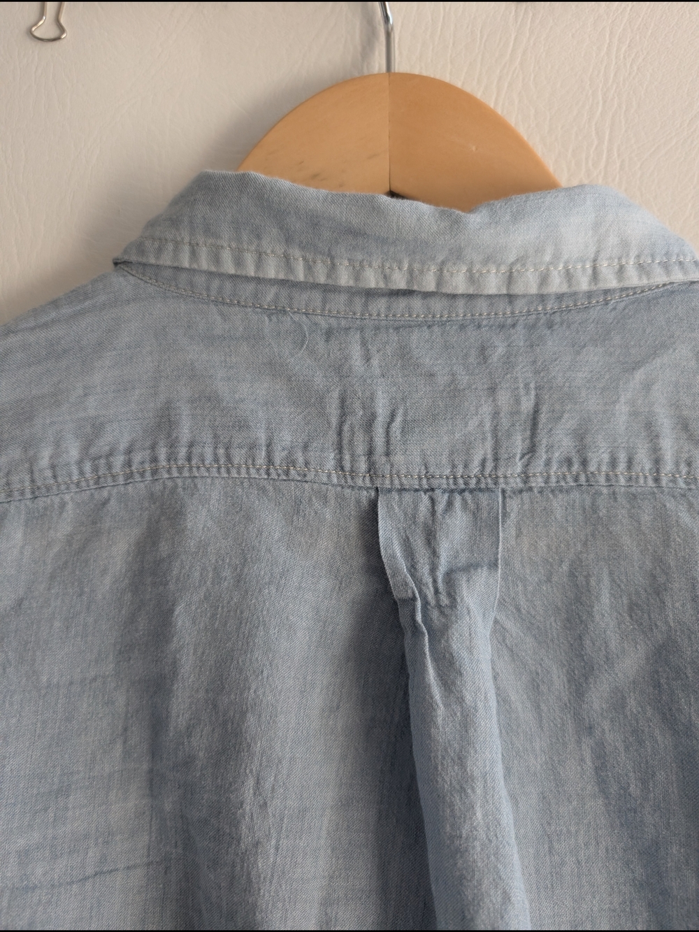 Ralph Lauren Denim & Supply Light Blue Boyfriends Cotton Button-Up Shirt - XL - Picture 7 of 12